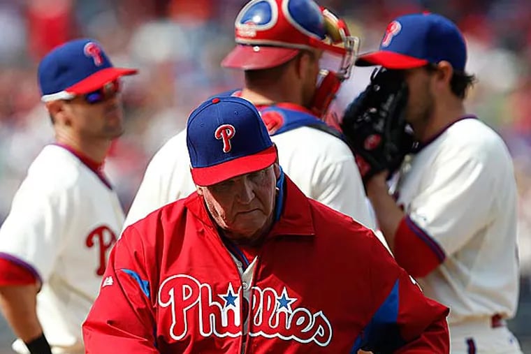 The middle relief have been at best inconsistent and at worst ineffective for the Phillies this season. (David Maialetti/Staff Photographer)