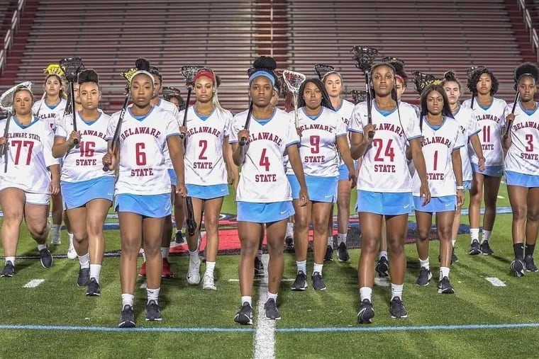 Delaware State's women's lacrosse team was on the bus driving back from games in Florida and Georgia when they were pulled over and searched.