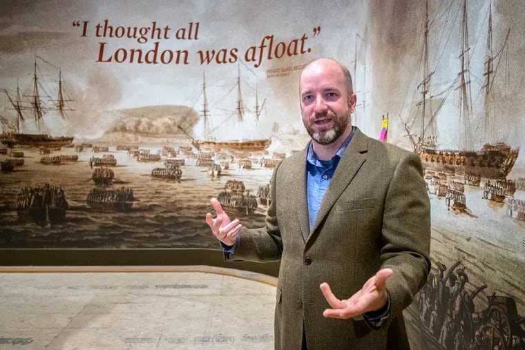When historian Philip Mead visited Philadelphia as a child, he was disappointed in how the story of the Revolution was told. As curator of the soon-to-open Museum of the American Revolution, in the Central Revolution Gallery, he has a chance to tell "a story that belongs to all of us."