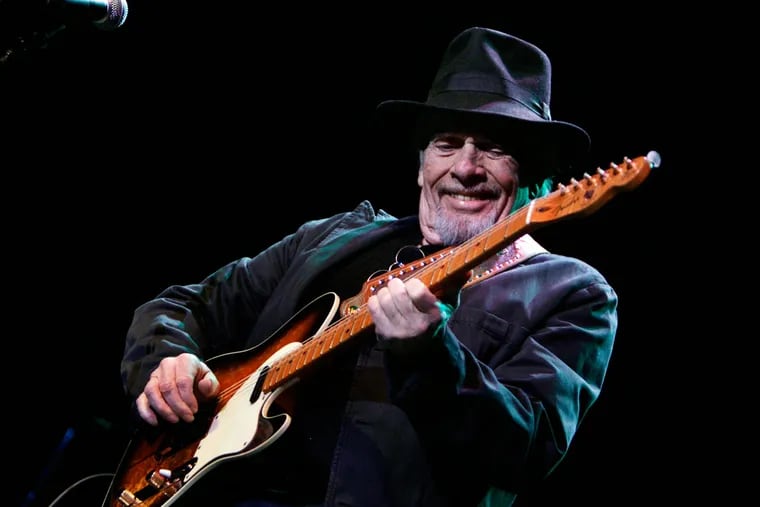 Merle Haggard performs at the Aladdin Theater for the Performing Arts in Las Vegas on March 10, 2007.