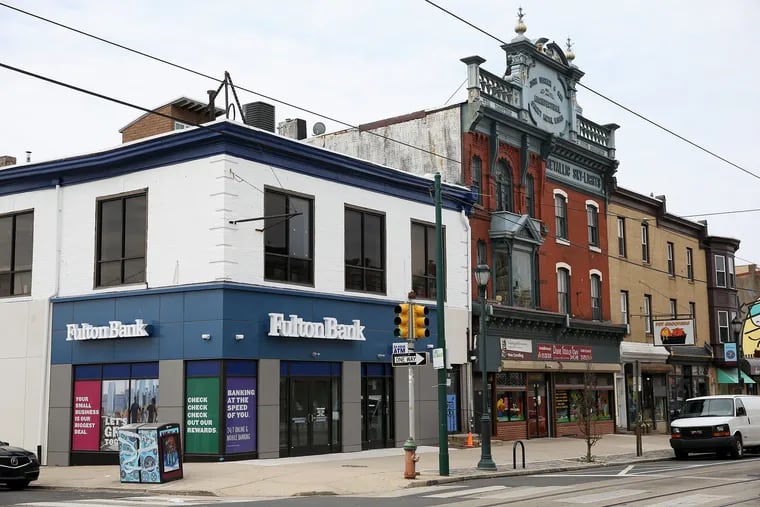 Fulton Bank's new branch is pictured in Philadelphia's Brewerytown neighborhood on Thursday, April 11, 2019. Small banks like Fulton have proven helpful in getting Paycheck Protection Program loans from the government.