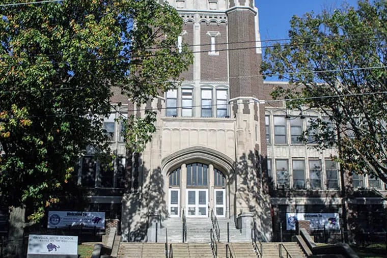 The state Schools Development Authority is considering demolishing Camden High School and replacing it with a new building - a project that would cost an estimated $133 million.