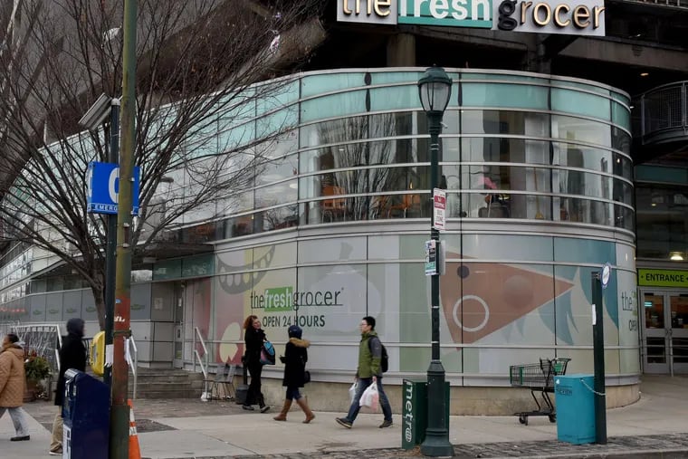 The Fresh Grocer at 40th and Walnut. Penn says the store didn't move to renew the lease &quot;in a timely fashion.&quot;