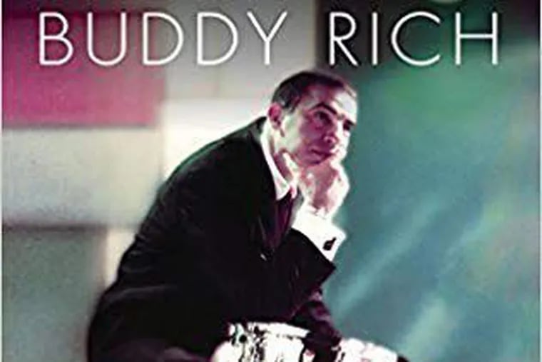 The book cover of  "Buddy Rich: One Of A Kind — The Making of the World's Greatest Drummer."