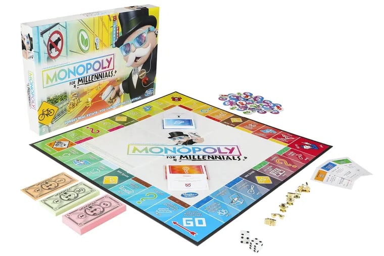 Hasbro has launched "Monopoly for Millennials," which emphasizes experiences over money.