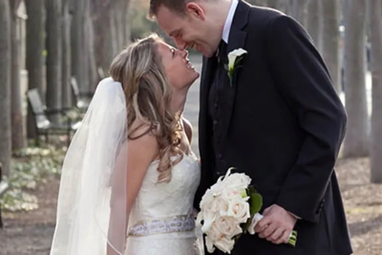 Sherri Weiss and Bradley Wasser were married April 9, 2011 in North Brunswick, N.J. (Sofia Negron Photography)