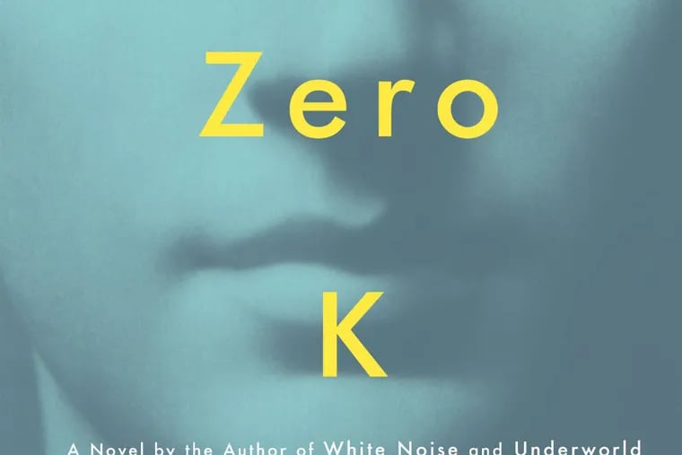 Detail from the book jacket of "Zero K," the new novel by celebrated author Don DeLillo.