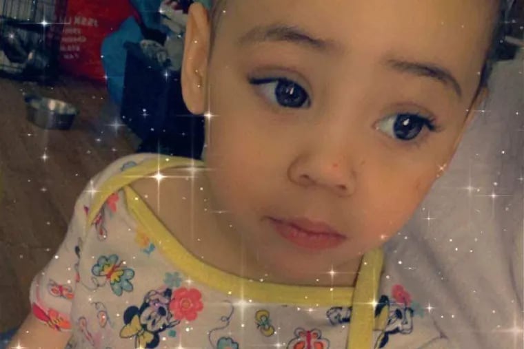 Li'Aziah Thomas, 18 months, was beaten to death on Jan. 20 in her Chester City home.
