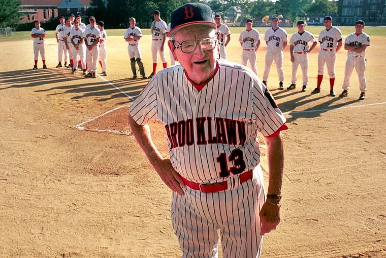 Joseph &quot;Pop&quot; Barth founded Brooklawn's American Legion baseball team in 1952 and managed it for 58 years, winning titles at the state, regional, and national levels.