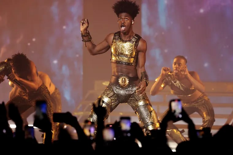 Lil Nas X performs during his 'Long Live Montero' tour stop at The Met on Sept. 22, 2022.