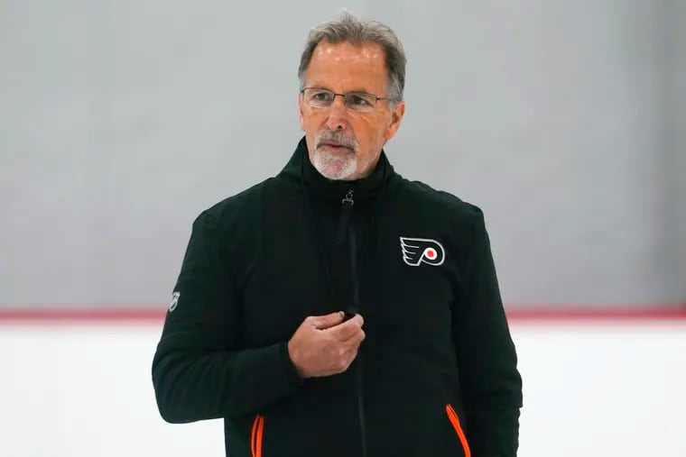 John Tortorella and his staff changed the groups at training camp Friday, providing a picture into what the opening-night roster might look like.