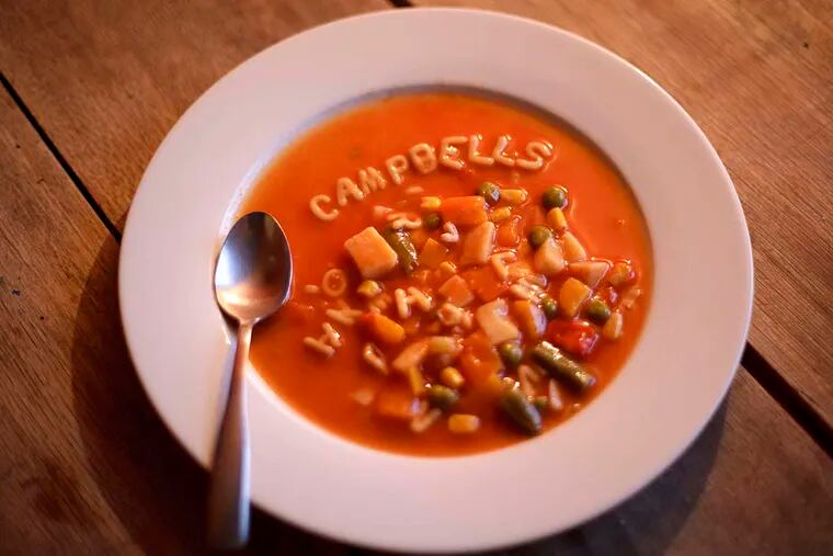 Camden's Campbell Soup Co. has always been known for its soup and probably always will be, but it's on another push to branch out.