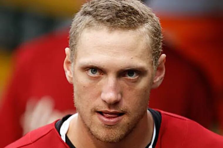 Hunter Pence is reportedly being targeted by multiple teams and a deal could come down to the wire. (Gene J. Puskar/AP)