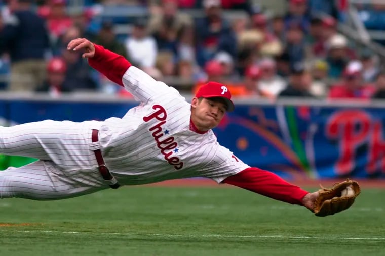 Scott Rolen won four of his eight Gold Gloves with the Phillies.