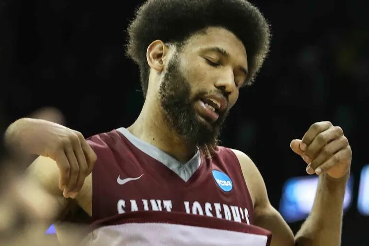 Early Saturday, Saint Joseph's star DeAndre' Bembry learned that his brother Adrian Potts had been shot and killed in North Carolina.