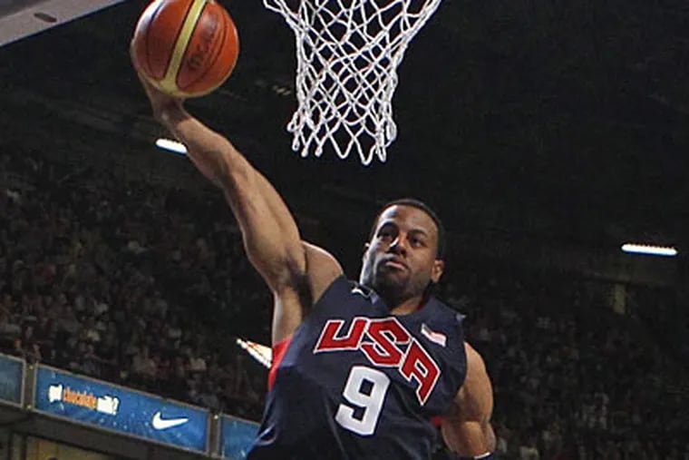 Andre Iguodala could have played for Team Nigeria, but held out to play with Team USA. (Dave Thompson/AP)