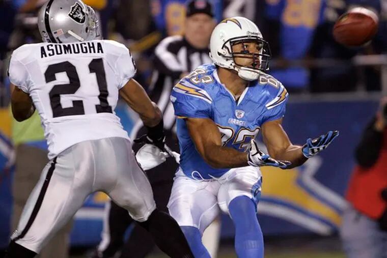 Oakland&#0039;s Nnamdi Asomugha is playing so well that teams often avoid throwing in his direction.