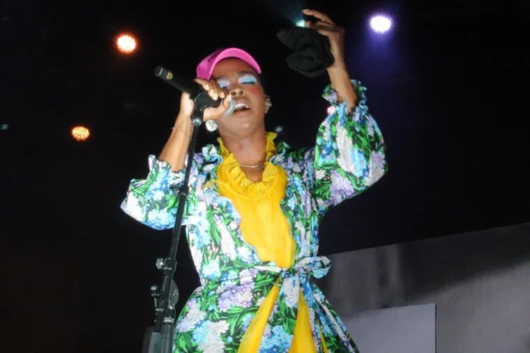 Lauryn Hill performs at Festival Pier, July 13, 2018.