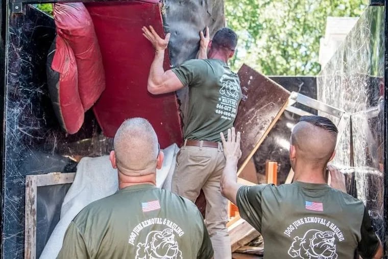 JDog Junk Removal, a Paoli-based company started by and for veterans, is partnering with MVP to make financing available to new franchisees (Credit: JDog)