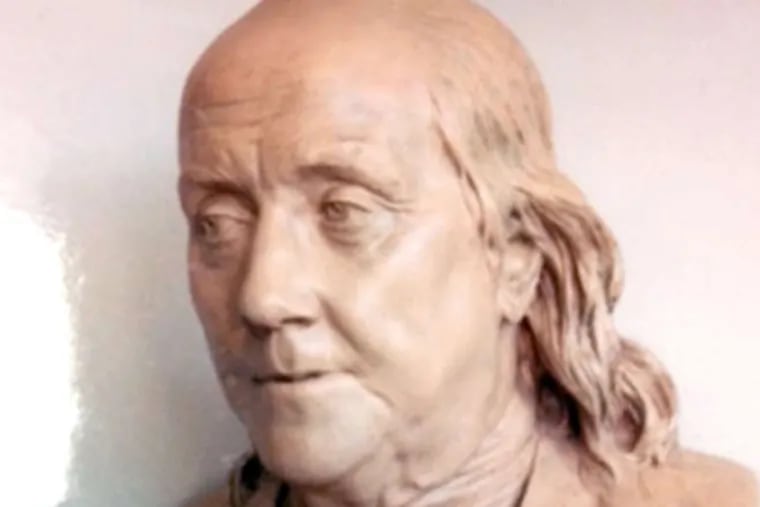 A Benjamin Franklin bust, which was valued in excess of $3 million, was stolen along with a small portrait from a home in Bryn Mawr.