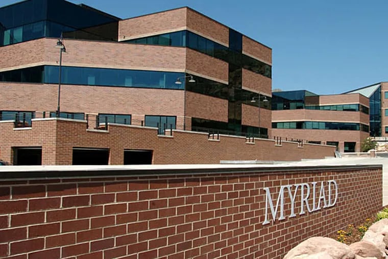 Myriad Genetics Inc. in Salt Lake City, developed a process for separating pieces of genes and their mutations that could indicate various types of cancer.