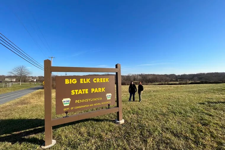 Pennsylvania unveiled a 1,700-acre parcel in Chester County as Big Elk Creek State Park in September 2022.