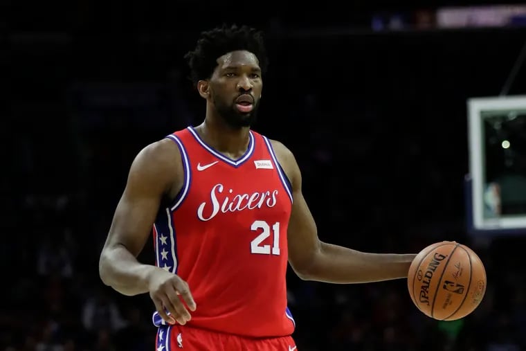 Sixers center Joel Embiid remains sidelined.