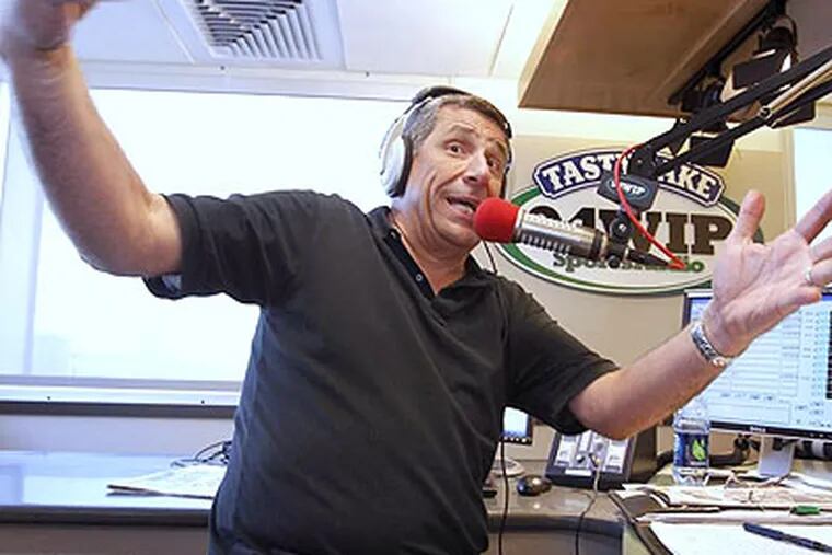 Angelo Cataldi is the ringleader of the WIP morning show.