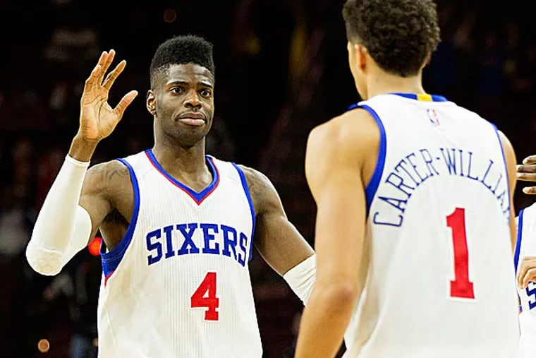 Nerlens Noel was blocking everything last nightexcept for this