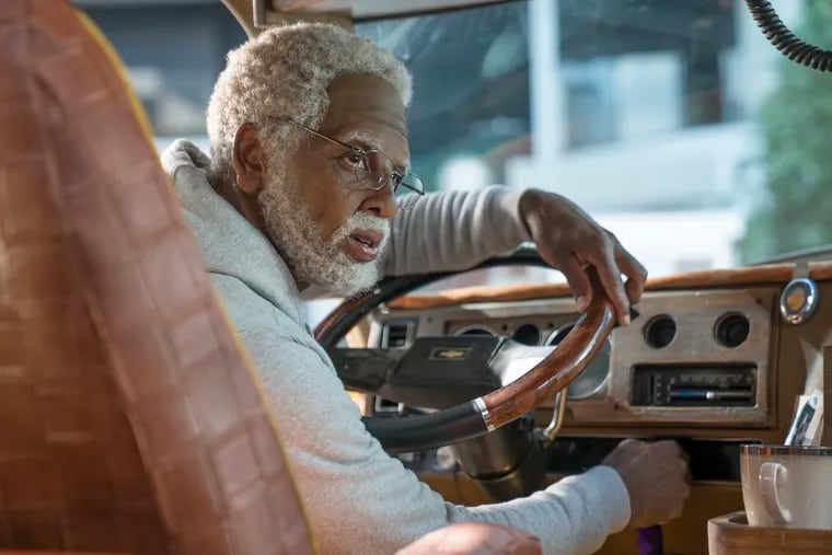 Kyrie Irving in a scene from the comedy 'Uncle Drew.'