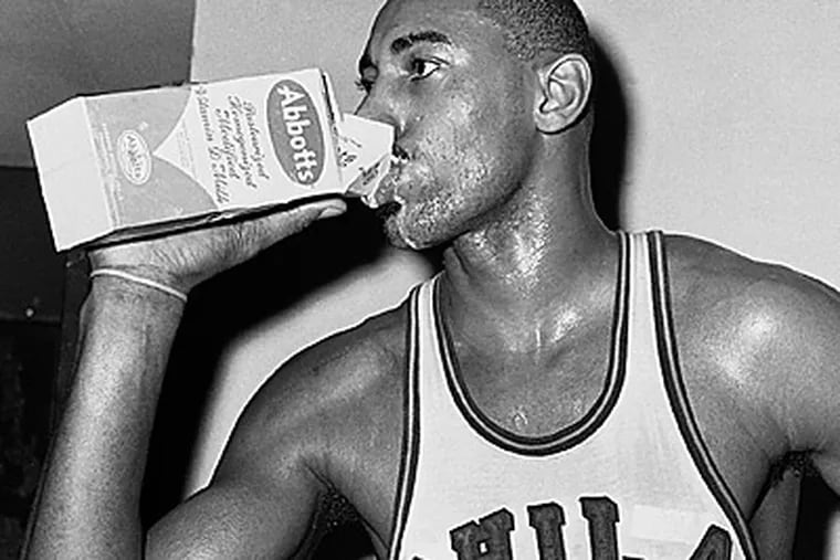 Wilt Chamberlain scored 100 points in a game on March 2, 1962. (AP File Photo)