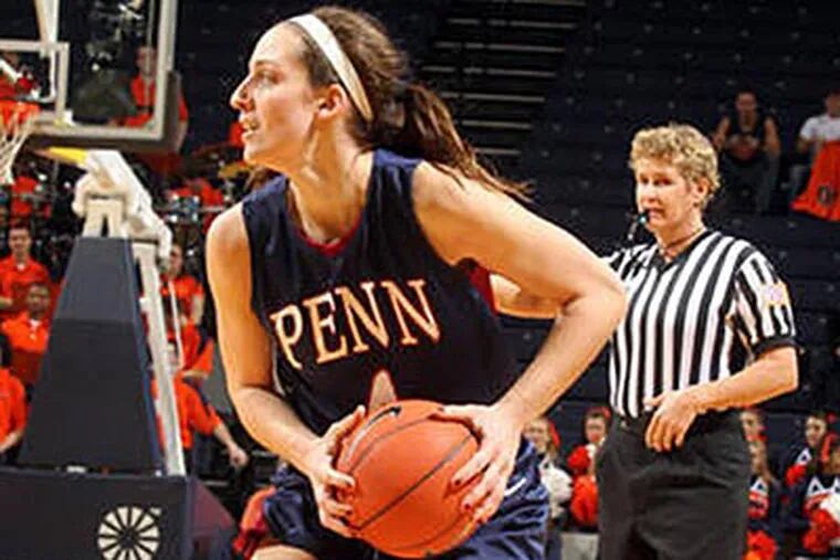 Penn senior Jess Knapp has two tears in her left knee. (Courtesy of University of Pennsylvania Athletic Department)