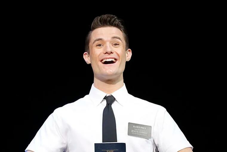 Book of Mormon is at the Forrest Theatre for six weeks.
