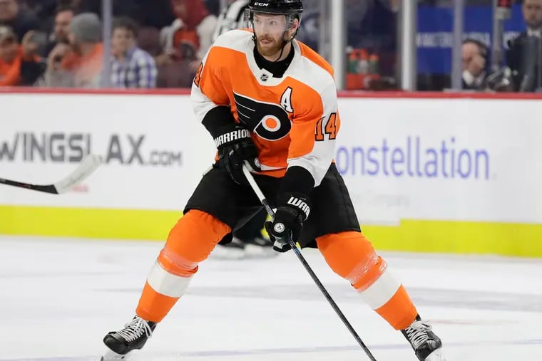 "We have to keep pushing," said Flyers center Sean Couturier, whose team is on a 15-3-2 run over its last 20 games.