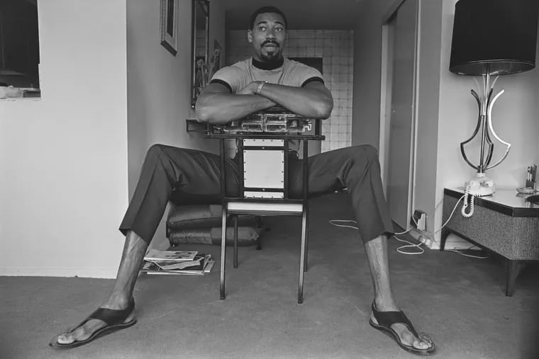 The voice of Wilt Chamberlain will be used to narrate a basketball documentary on Showtime called "Goliath."