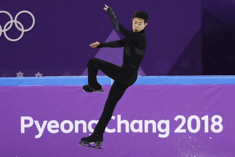 American Nathan Chen hopes to have a much better outing Thursday when men’s figure skating takes center stage.