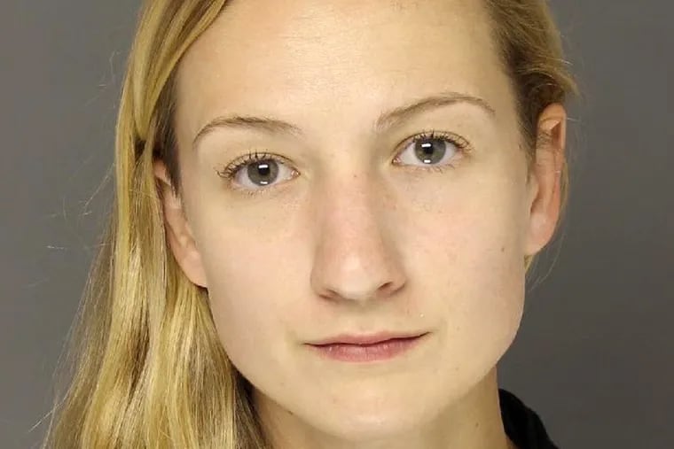 Christine Towers, 26, a former teacher's aide and coach at Conestoga High School, pleaded guilty Monday, March 6, 2017 to having sex with a student.