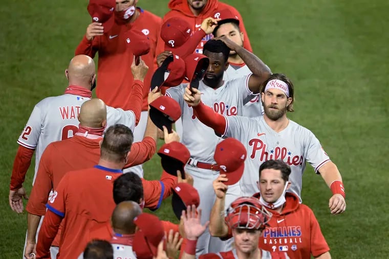 As of Thursday, the Phillies are a half-game behind the Marlins for the division’s second guaranteed playoff spot. Philadelphia is also tied with the Brewers at one game behind the Reds for the NL's No. 8 postseason seed.