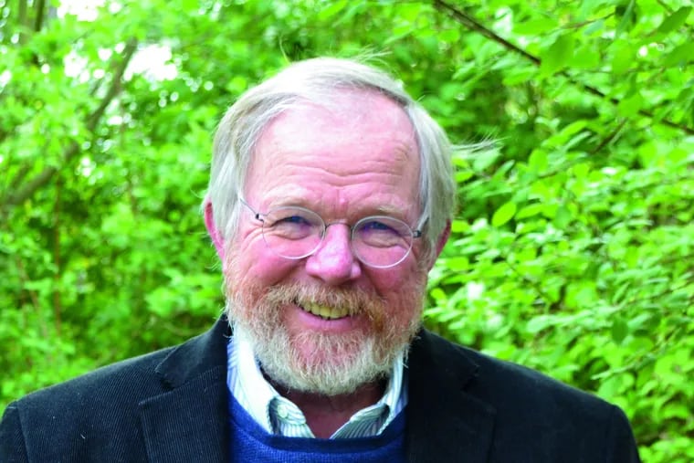 Author Bill Bryson speaks at the Free Library of Philadelphia on Wednesday, Oct. 16, on the occasion of his new book, The Body.