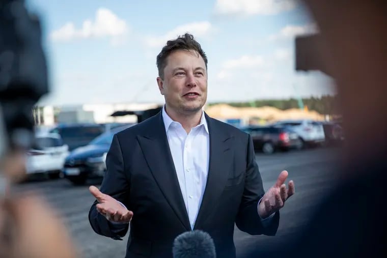 Elon Musk in a 2020 file photo.