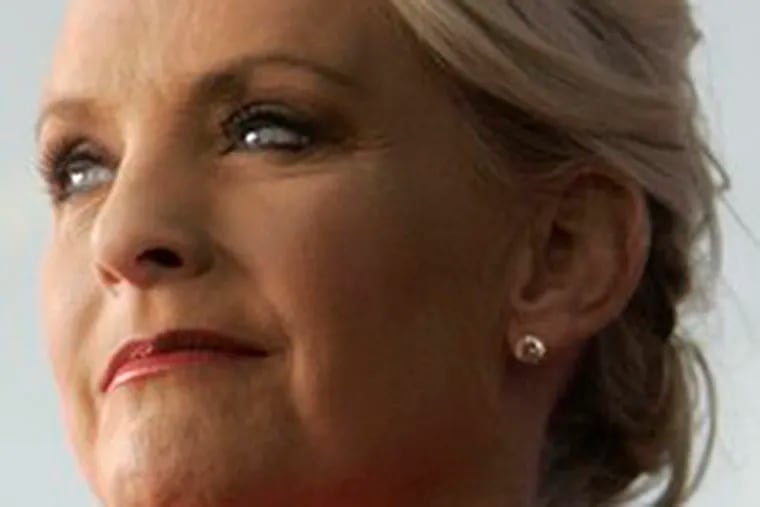 Cindy McCain was not the source of recipes attributed to her by an intern on the Web.