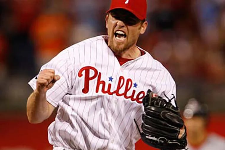 Brad Lidge played a significant role during the Phillies' 2008 World Series run. (Ron Cortes/Staff file photo)