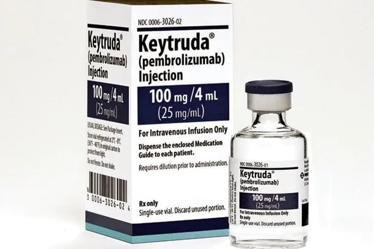 Keytruda is among nine drugs that received approval from the FDA as cancer medicines in the year ended July 31.