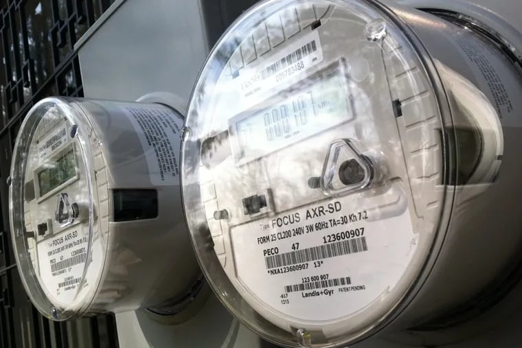 FILE photo shows Peco-installed smart meters. The Pennsylvania Public Utility Commission wants to dramatically expand low-income utility assistance programs, making them more forgiving and more affordable for hundreds of thousands of residents.