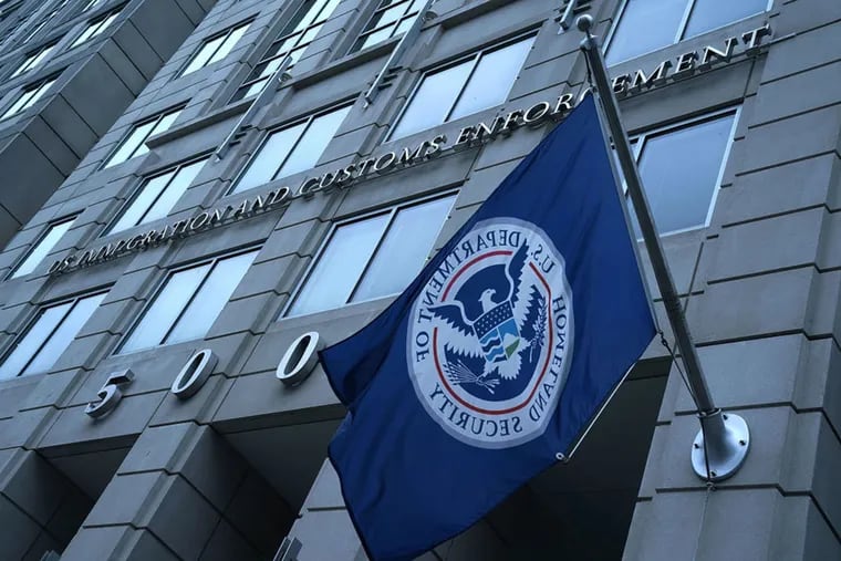 An exterior view of U.S. Immigration and Customs Enforcement (ICE) agency headquarters on July 6, 2018, in Washington, D.C. The agency announced this week it plans to deport international college students who would only take online classes in the fall.