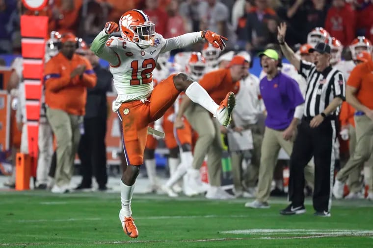 The Eagles are hoping K'Von Wallace turns out like another Clemson safety they drafted once before.