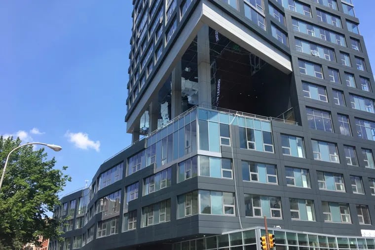 With its careful design and deference to the streetscape, the Bridge, a new rental building in Old City, helps create a sense of place on a difficult corner, Second and Race.