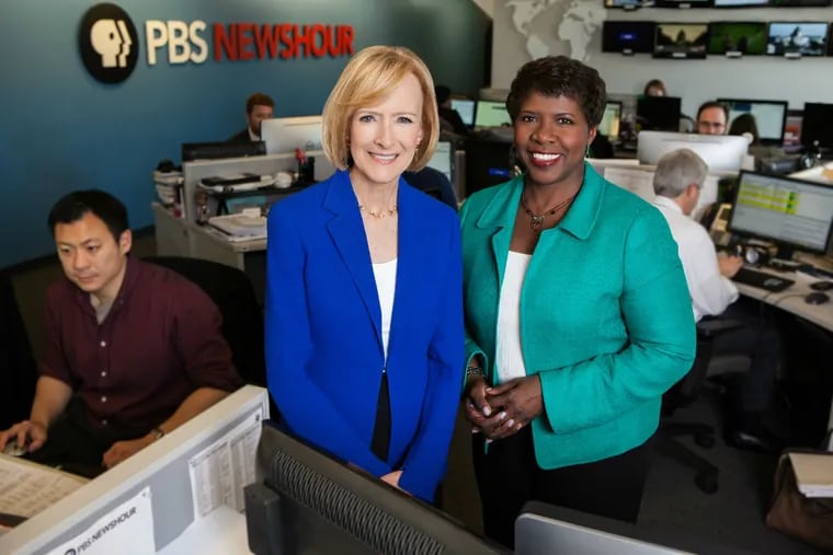 PBS "NewsHour" anchors Judy Woodruff (left) and Gwen Ifill will preside over three hours a night of primetime coverage during the RNC and DNC.