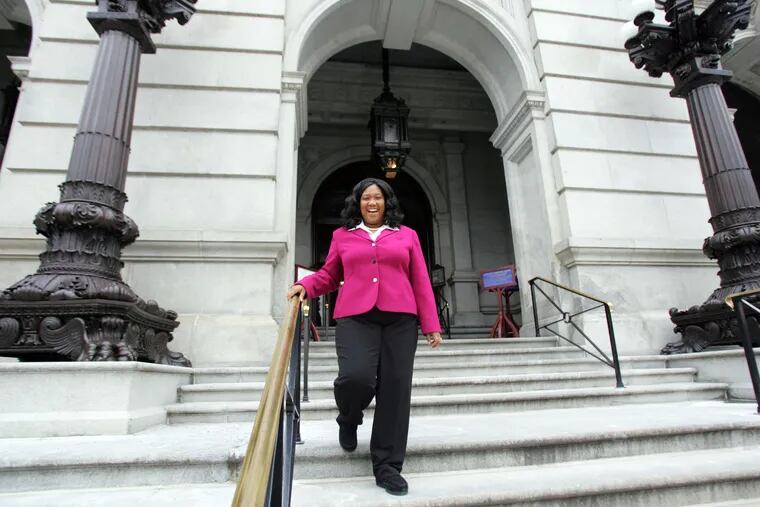Vanessa Brown shortly after being elected  in 2008. ( David Swanson / Staff Photographer)