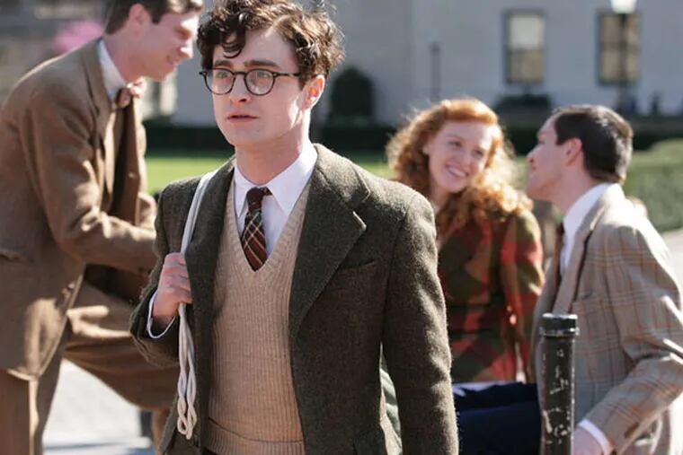 Daniel Radcliffe, a busy actor after the &quot;Harry Potter&quot; series, stars as a teenage Allen Ginsberg, the acclaimed Beat poet, in the true story of a troubling murder in &quot;Kill Your Darlings.&quot; (JESSICA MIGLIO / Sony Pictures Classics)